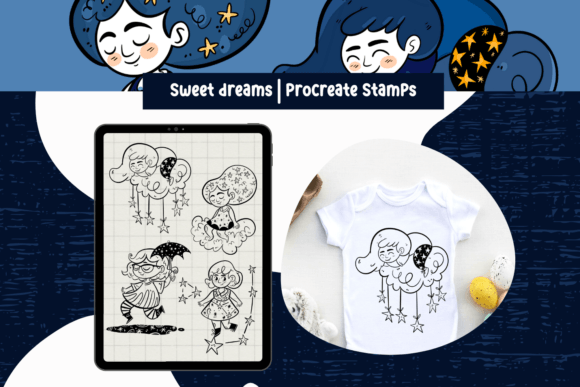 Download Stars, Constellations Procreate Stamps - Star Collection