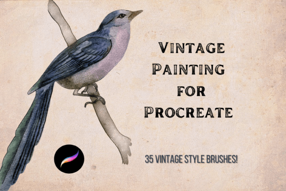 Download Vintage Painting Brushes for Procreate - Paint Collection