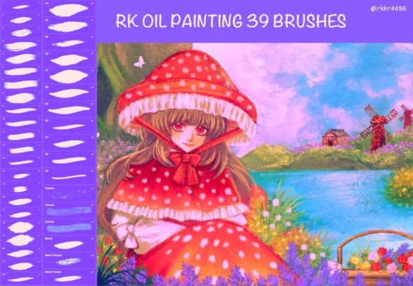 Download Oil Painting Brushes for Procreate - Paint Collection