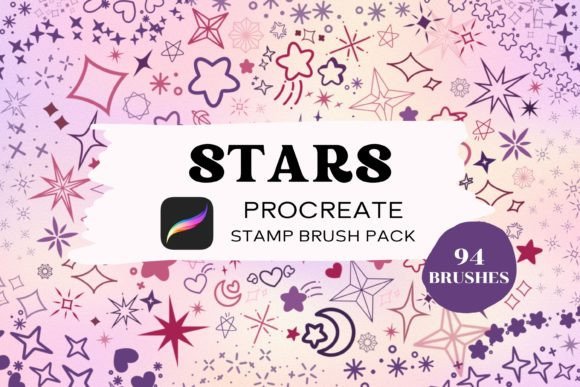Download Stars Procreate Brush Pack - Star Collection