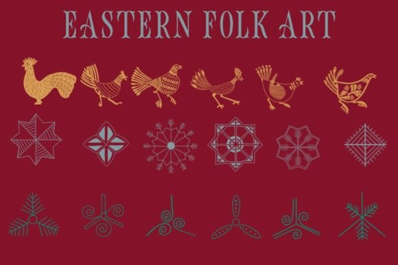 Download Eastern European Folk Art Procreate - Premium Resources