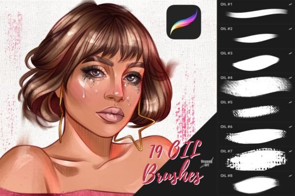 Download Procreate Oil Painting Brushes - Paint Collection
