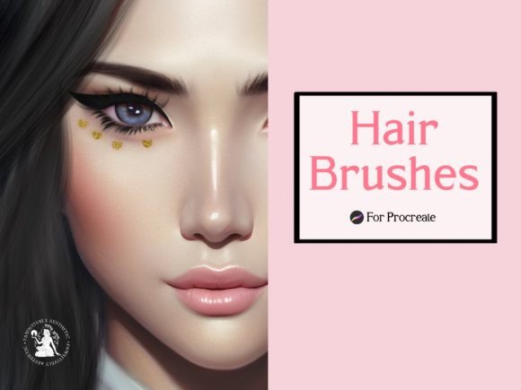 Download Exclusive Hair Brush Set for Procreate - Hair brush Collection