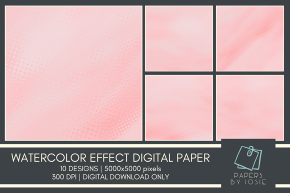 Download Watercolor Effect Design Digital Paper - Watercolor effect Collection