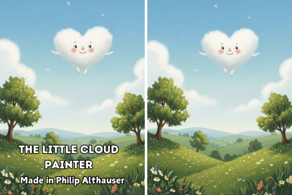 Download Story Book the Little Cloud Painter - Paint Collection