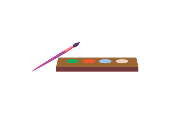Download Design Paints and Painting Brushes - Paint Collection